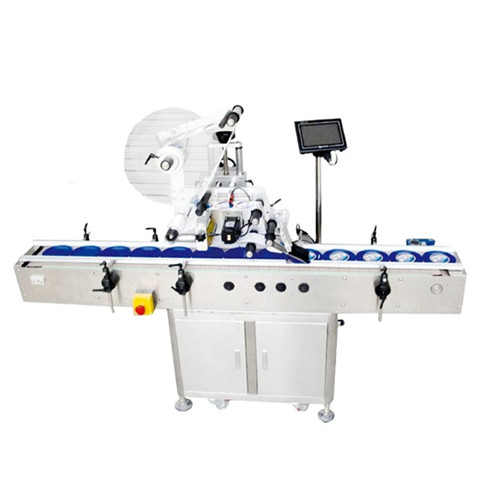 Aufkleber Instant Noodles Cap Top Surface Labeling Machine