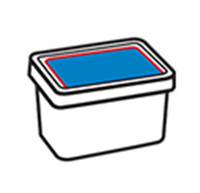 Beschriftung der Oberseite